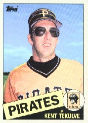 1985 Topps Baseball Cards      125     Kent Tekulve